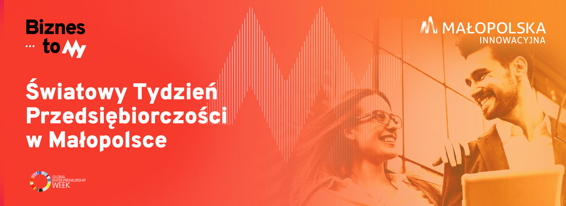 Baner - Światowy Tydzień Przedsiębiorczości w Małopolsce
